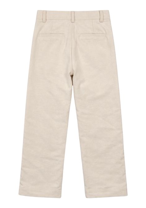 Cream cotton children's trousers Manuel Ritz | 3259PANNA